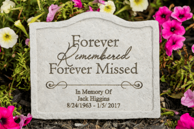 Forever Remembered Fused Stone